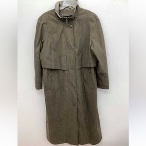 Fleet Street Western Duster rain trench coat size 10